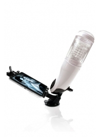 Перезаряжаемый мастурбатор-вагина с держателем для мобильных устройств Extreme Toyz Me - Pipedream - в Подольске купить с доставкой