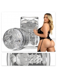 Прозрачный двусторонний мастурбатор Fleshlight Quickshot Mia Malkova - Fleshlight - в Подольске купить с доставкой
