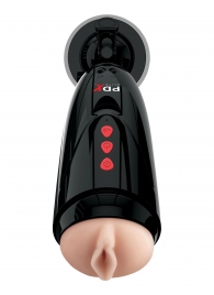 Мастурбатор-вагина с вибрацией Dirty Talk Starter Stroker - Pipedream - в Подольске купить с доставкой