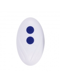 Синее эрекционное виброкольцо с клиторальной подушечкой и пультом ДУ Adjustable Fun Ring - Zero Tolerance - в Подольске купить с доставкой