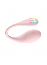 Розовое интерактивное виброяйцо Spot - Kiiroo