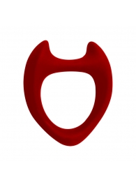 Красное эрекционное кольцо Toro L - Adrien Lastic - в Подольске купить с доставкой