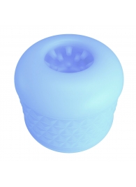 Голубой сквозной мастурбатор Cole - Baile - в Подольске купить с доставкой