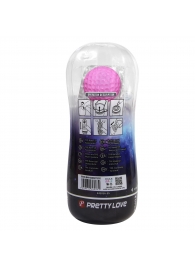 Прозрачный мастурбатор с подвижным шариком - Baile - в Подольске купить с доставкой