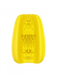 Желтый мастурбатор-яйцо Bisedze - LoveStore - в Подольске купить с доставкой