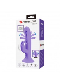 Сиреневый вибратор c функцией фингеринга Killmoulis - 17,5 см. - Baile