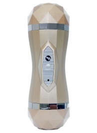 Двусторонний мастурбатор с вибрацией Double Delight - вагина и ротик - Boys of Toys - в Подольске купить с доставкой