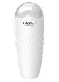 Белый мастурбатор с вибрацией в колбе Fuzone - Boys of Toys - в Подольске купить с доставкой