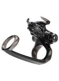 Дымчатая стимулирующая насадка на член Bull Warrior - Baile - в Подольске купить с доставкой