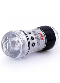 Прозрачный мастурбатор-вагина Suck - Boys of Toys - в Подольске купить с доставкой