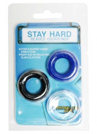 Набор из 3 эрекционных колец без рельефа - Boys of Toys - в Подольске купить с доставкой