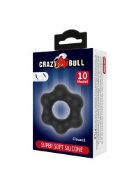 Черное эрекционное кольцо Clauzell - Baile - в Подольске купить с доставкой