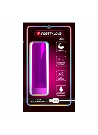 Лиловая перезаряжаемая вибропуля Kiwi - Baile