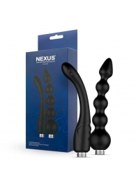 Набор из 2 насадок для анального душа Shower Douche Duo Kit - Nexus Range - купить с доставкой в Подольске