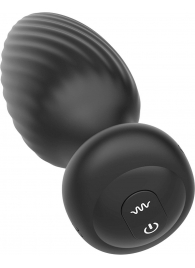 Черная анальная вибровтулка Nexus Tornado Extra Large с функцией вращения - Nexus Range
