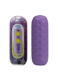 Фиолетовый мастурбатор Venus-X Twin balls - Baile - в Подольске купить с доставкой