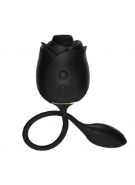 Черный клиторальный стимулятор Dark Blushing Rose - Fifty Shades of Grey