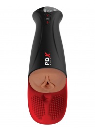 Мастурбатор-вагина в колбе с вибрацией Fuck-O-Matic Pro XL - Pipedream - в Подольске купить с доставкой