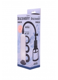 Вакуумная помпа со сменными насадками Rider - Lola Games - в Подольске купить с доставкой