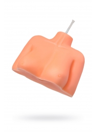 Оранжевая сувенирная свеча «Женский силуэт» - Pecado - купить с доставкой в Подольске