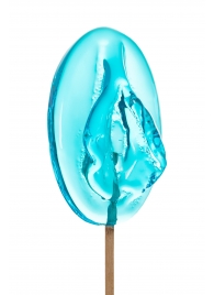 Леденец в форме вагины со вкусом блю кюрасао - 50 гр. - Sosuчki - купить с доставкой в Подольске