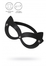 Черная открытая маска с ушками кошки - Pecado - купить с доставкой в Подольске