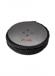 Черная веревка для шибари на катушке - 10 м. - Pecado - купить с доставкой в Подольске