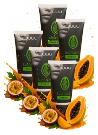 Набор из 5 съедобных лубрикантов JUJU со вкусом тропических фруктов - JuJu - купить с доставкой в Подольске