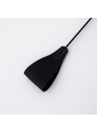 Стек с широким черным кожаным наконечником и металлической ручкой - 67 см. - Crazy Handmade - купить с доставкой в Подольске