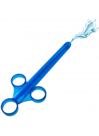 Синий шприц для введения лубриканта XL Lubricant Launcher - XR Brands - купить с доставкой в Подольске