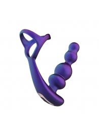 Фиолетовое эрекционное виброкольцо с анальной ёлочкой Stellar Force - ONE DC B.V. - в Подольске купить с доставкой