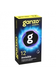 Супертонкие презервативы Ganzo Invisible - 12 шт. - Ganzo - купить с доставкой в Подольске