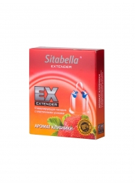 Стимулирующая насадка Sitabella Extender  Клубника - Sitabella - купить с доставкой в Подольске