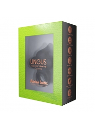 Черное эрекционное кольцо Lingus с вибрацией - Adrien Lastic - в Подольске купить с доставкой