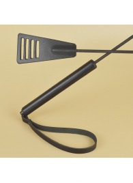 Черный кожаный стек «Сириус» - 60 см. - Sitabella - купить с доставкой в Подольске