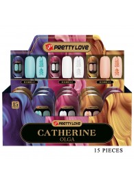 Набор из 15 мастурбаторов Catherine Olga - Baile - в Подольске купить с доставкой