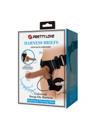 Женский страпон с вибрацией и эффектом эякуляции Oher - Baile - купить с доставкой в Подольске