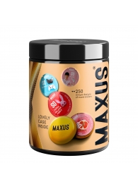 Точечные презервативы MAXUS 2000 Amazing Dots с железным кейсом - 15 шт. - Maxus - купить с доставкой в Подольске