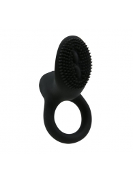 Лиловое эрекционное кольцо со стимулятором клитора с вибрацией - Baile - в Подольске купить с доставкой