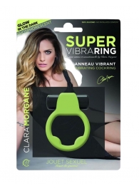 Люминесцентное эрекционное виброкольцо Super - Clara Morgane - в Подольске купить с доставкой