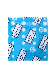 Презерватив Sagami Studded Lemonade с ароматом лимонада - 1 шт. - Sagami - купить с доставкой в Подольске