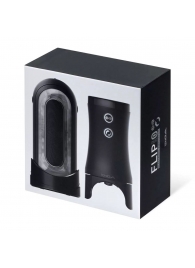 Набор Tenga Flip Zero Electronic Vibrotation: мастурбатор с вибрацией и устройство вращения - Tenga - в Подольске купить с доставкой