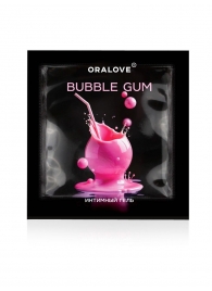 Саше съедобной оральной смазки OraLove с ароматом бабл-гам - 3 гр. - Биоритм - купить с доставкой в Подольске