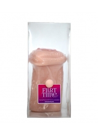 Телесный мастурбатор-вагина с фигурками на поверхности - LOVETOY (А-Полимер) - в Подольске купить с доставкой