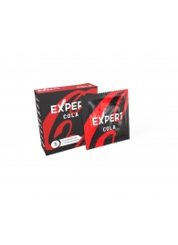 Презервативы с ароматом колы Expert Cola - 3 шт. - Expert - купить с доставкой в Подольске