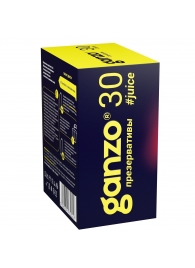 Ароматизированные презервативы Ganzo Juice - 30 шт. - Ganzo - купить с доставкой в Подольске