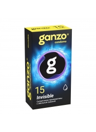 Супертонкие презервативы Ganzo Invisible - 15 шт. - Ganzo - купить с доставкой в Подольске