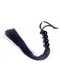 Черная силиконовая плеть - 37 см. - Boys of Toys - купить с доставкой в Подольске