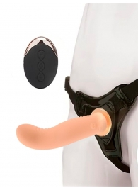 Женский вибрострапон со съемной насадкой и пультом ДУ - Erokay - купить с доставкой в Подольске