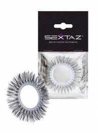 Круглое эрекционное кольцо с длинными «ресничками» - Sextaz - в Подольске купить с доставкой